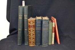 Military Interest: Quantity of eight military books to include Boer War and Victorian campaigns,