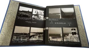 An attractive photograph album with notes on each photograph recording the Baltic Cruise of T S S