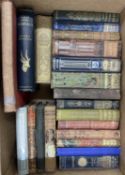 ONE BOX: Various vintage fiction and children's titles.