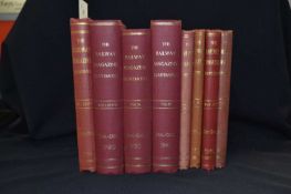 THE RAILWAY MAGAZINE ILLUSTRATED: 8 Omnibus volumes of the magazine in publisher's binding: Volume