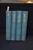 T A BRASSEY (Ed): THE NAVAL ANNUAL IN 4 VOLUMES, 1901-1904. Ex library as embossed to front board,