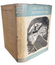 SUSAN WOOLFITT: ESCAPE TO ADVENTURE, London, Ernest Benn, 1948, First edition with dustjacket
