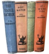 P G WODEHOUSE: 4 First titles: THE CLICKING OF CUTHBERT; IF I WERE YOU; HOT WATER; THE SMALL