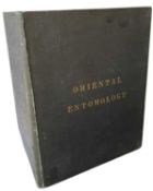 J O WESTWOOD ESQ: THE CABINET OF ORIENTAL ENTOMOLOGY, London, William Smith, 1848, First edition.