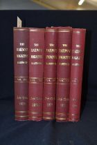 THE RAILWAY MAGAZINE ILLUSTRATED: 5 volumes from Vol 119 (1973) - Vol 123 (1977). In publisher's