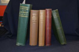 Railway interest: 5 titles: E.T MACDERMOT: HISTORY OF THE GREAT WESTERN RAILWAY, 2 volumes,