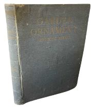 GERTRUDE JEKYLL: GARDEN ORNAMENT, London, George Newnes, 1918, First edition. Dark blue cloth boards