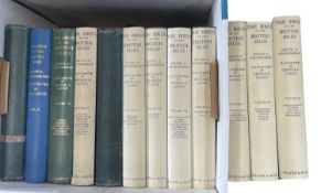 DAVID ARMITAGE BANNERMAN AND GEORGE E LODGE (Illus): THE BIRDS OF THE BRITISH ISLES, 12 volumes,