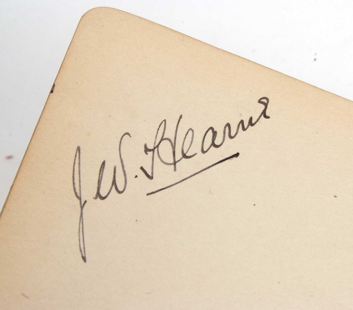 Autograph album containing various signatures of England cricketers including Fred Root, England and - Image 17 of 21