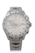 A Tag Heuer Link Chrongraph calibre 16 wristwatch, reference number CAT2011, the watch has an