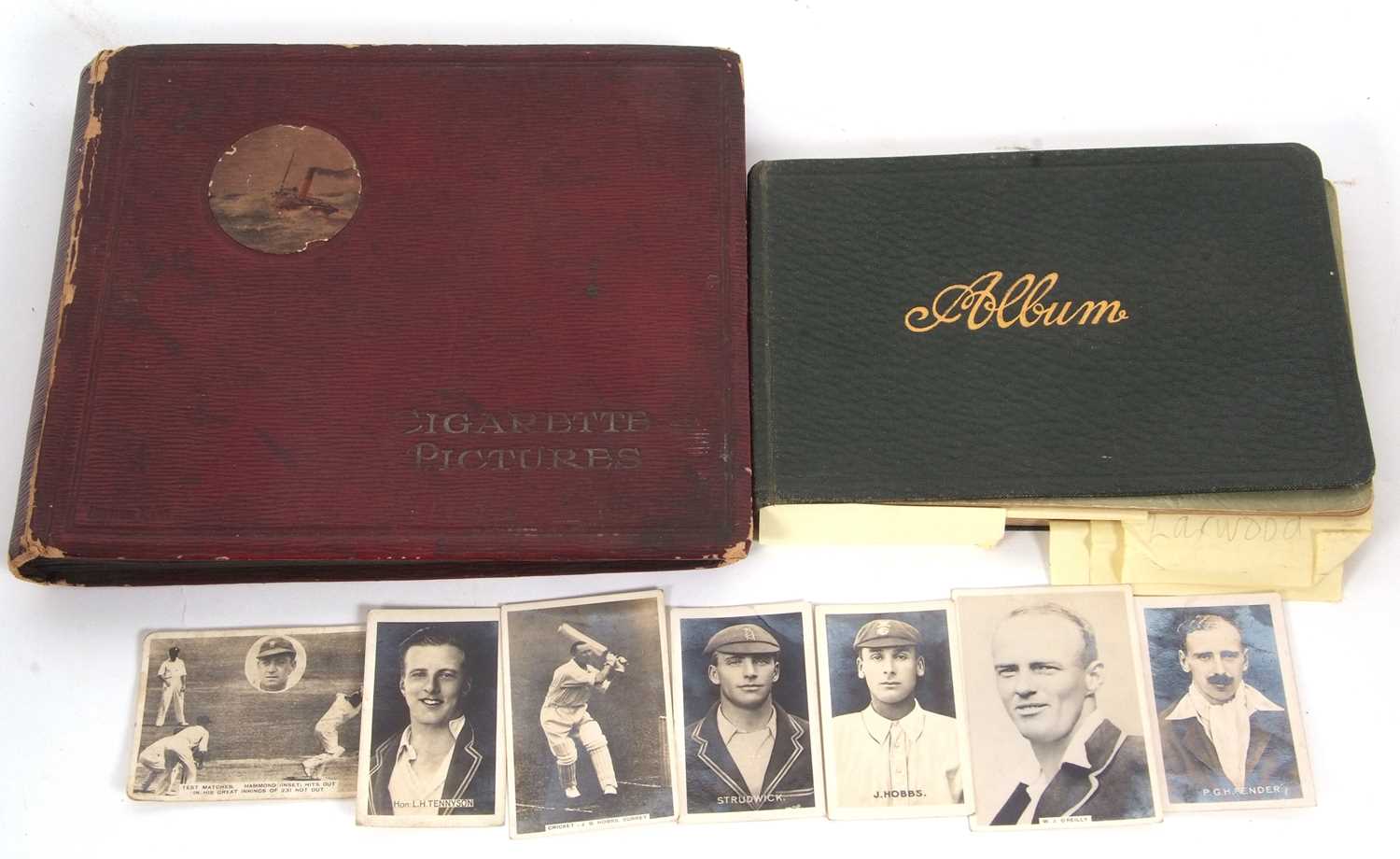 Autograph album containing various signatures of England cricketers including Fred Root, England and - Image 2 of 21