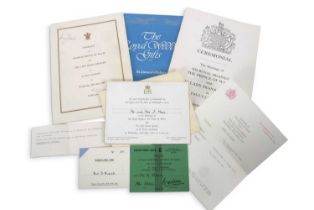 An interesting collection of ephemera from the marriage of the Prince of Wales to Lady Diana Spencer