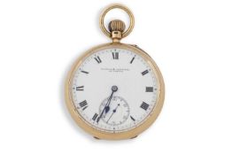 An 18ct gold Curtis & Horpol of Leicester open face pocket watch, the pocket watch is hallmarked