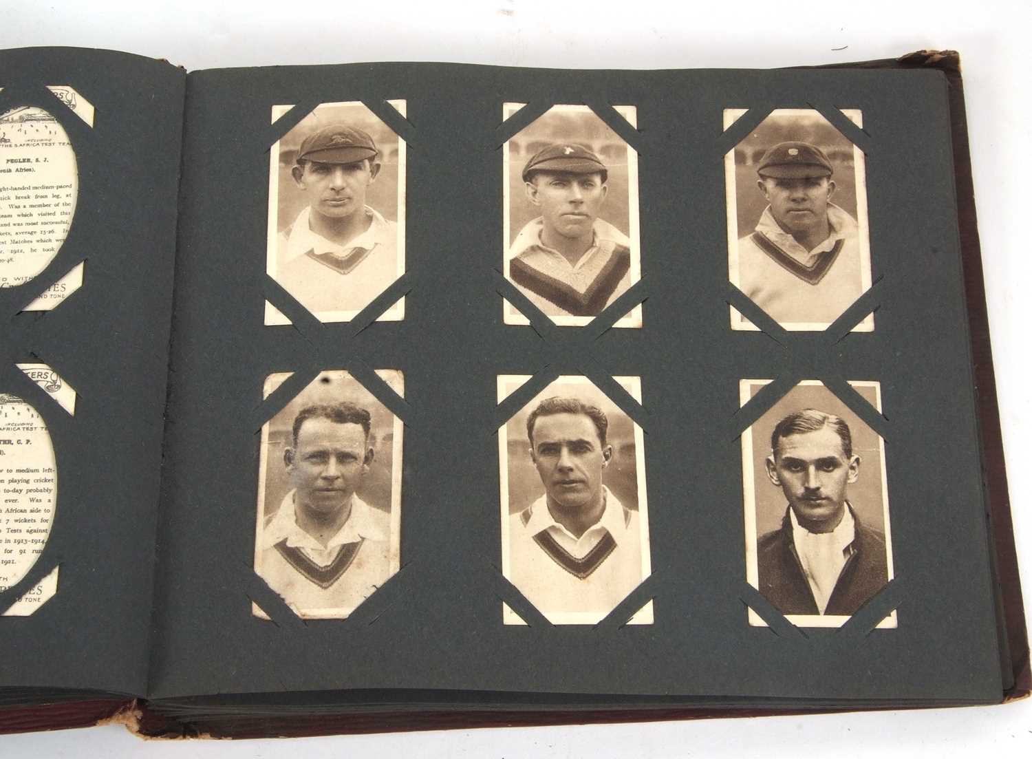 Autograph album containing various signatures of England cricketers including Fred Root, England and - Image 9 of 21