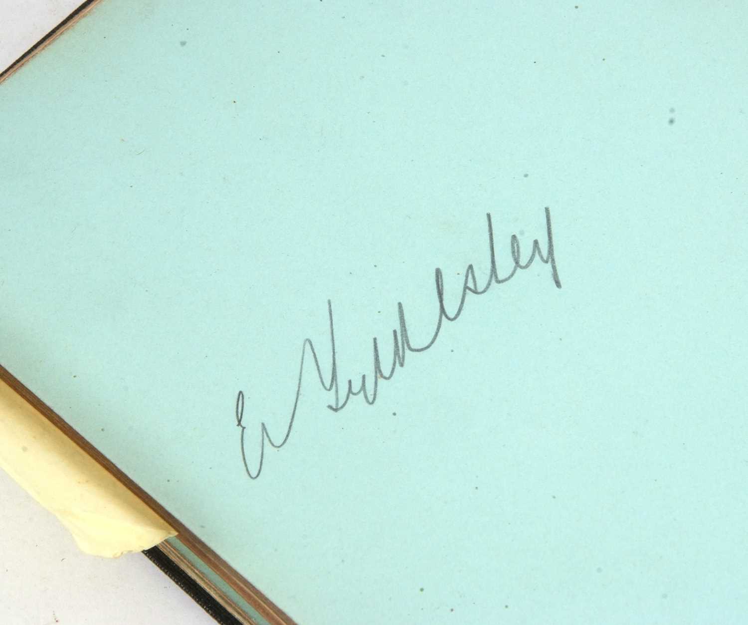 Autograph album containing various signatures of England cricketers including Fred Root, England and - Image 18 of 21