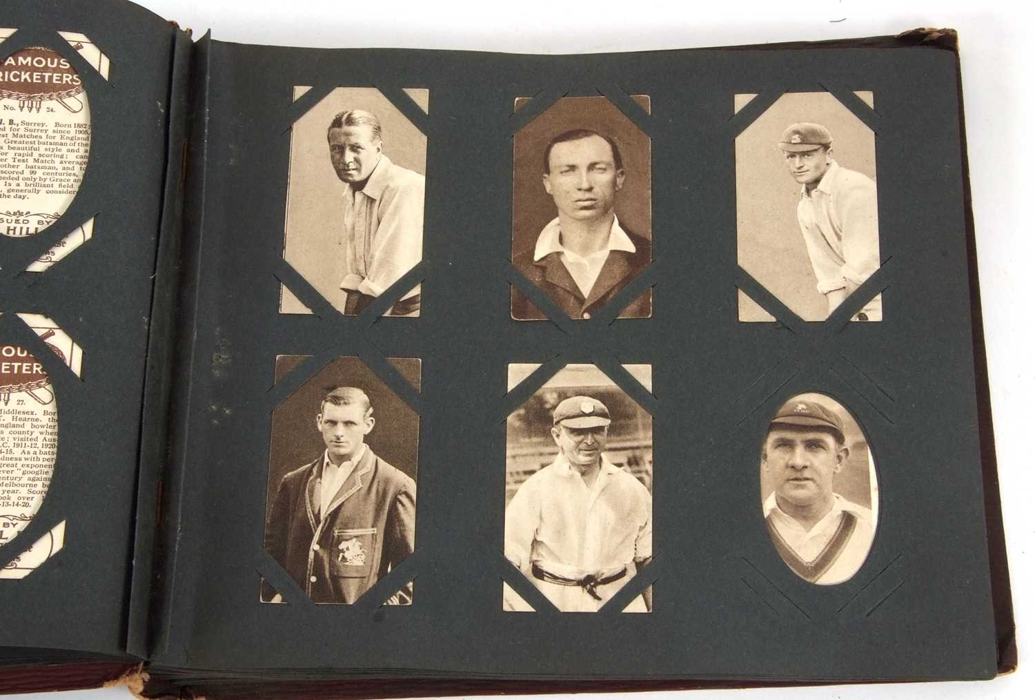 Autograph album containing various signatures of England cricketers including Fred Root, England and - Image 7 of 21