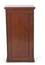 Chemists Advertising Interest - A 19th Century oak chemists or apothecary cabinet with single