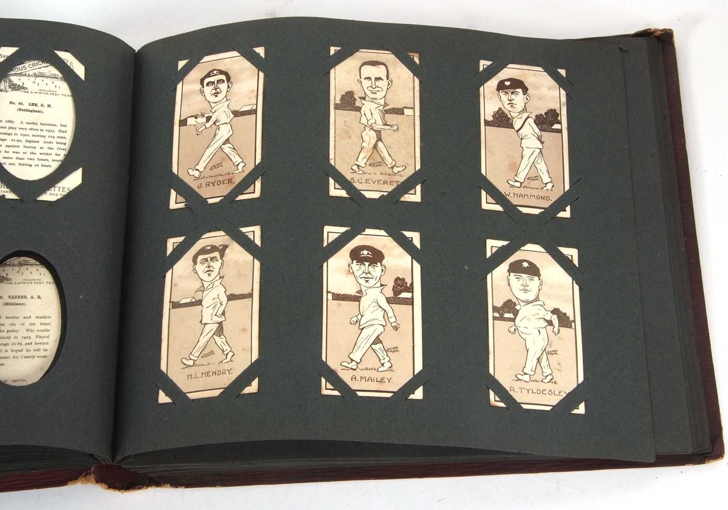 Autograph album containing various signatures of England cricketers including Fred Root, England and - Image 12 of 21