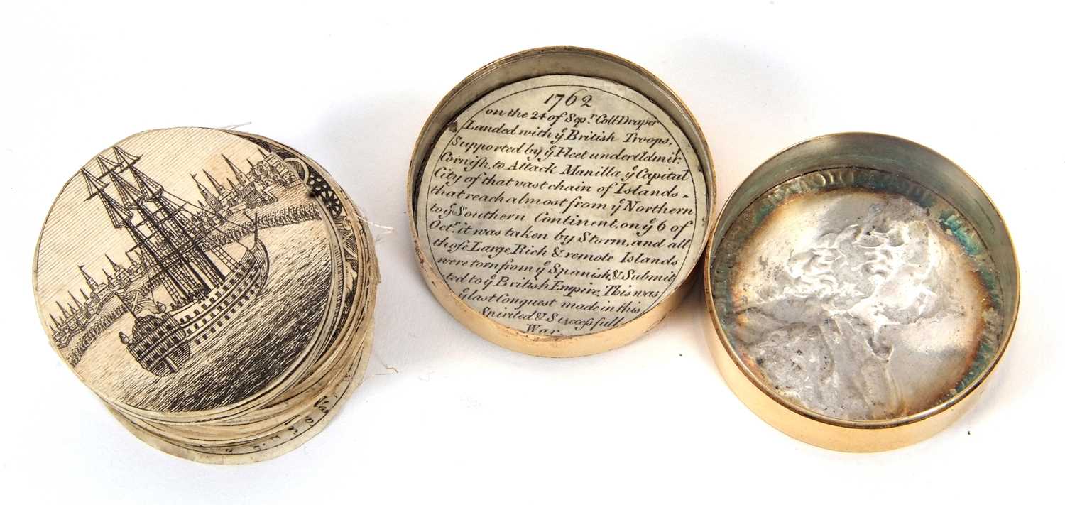 1762 Seven Years War box medal and roundels by John Van Nost Medalic Illustrations - the two piece - Image 7 of 16