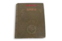 A photograph album mainly topographical views, some RP relating to Boy Scouts