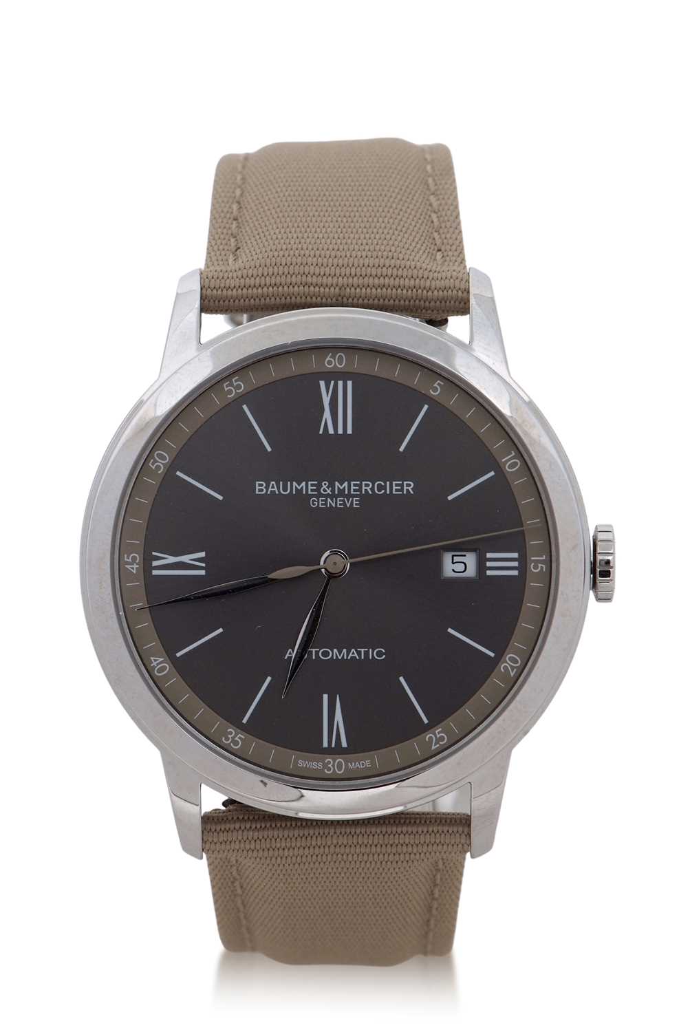 A Baume & Mercier Classima, reference number M0A10695, the watch has an automatic movement along