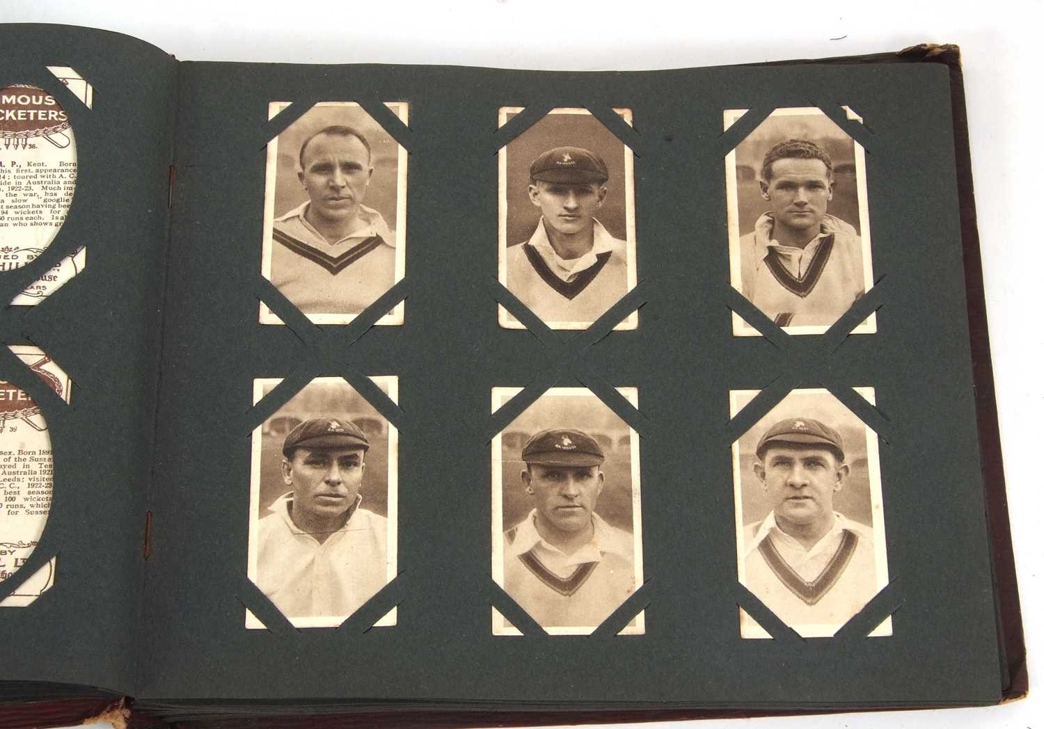 Autograph album containing various signatures of England cricketers including Fred Root, England and - Image 8 of 21