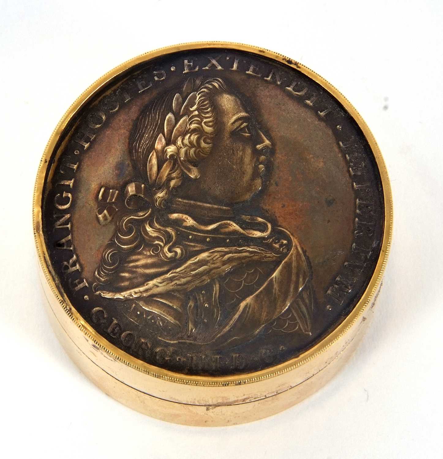 1762 Seven Years War box medal and roundels by John Van Nost Medalic Illustrations - the two piece - Image 3 of 16