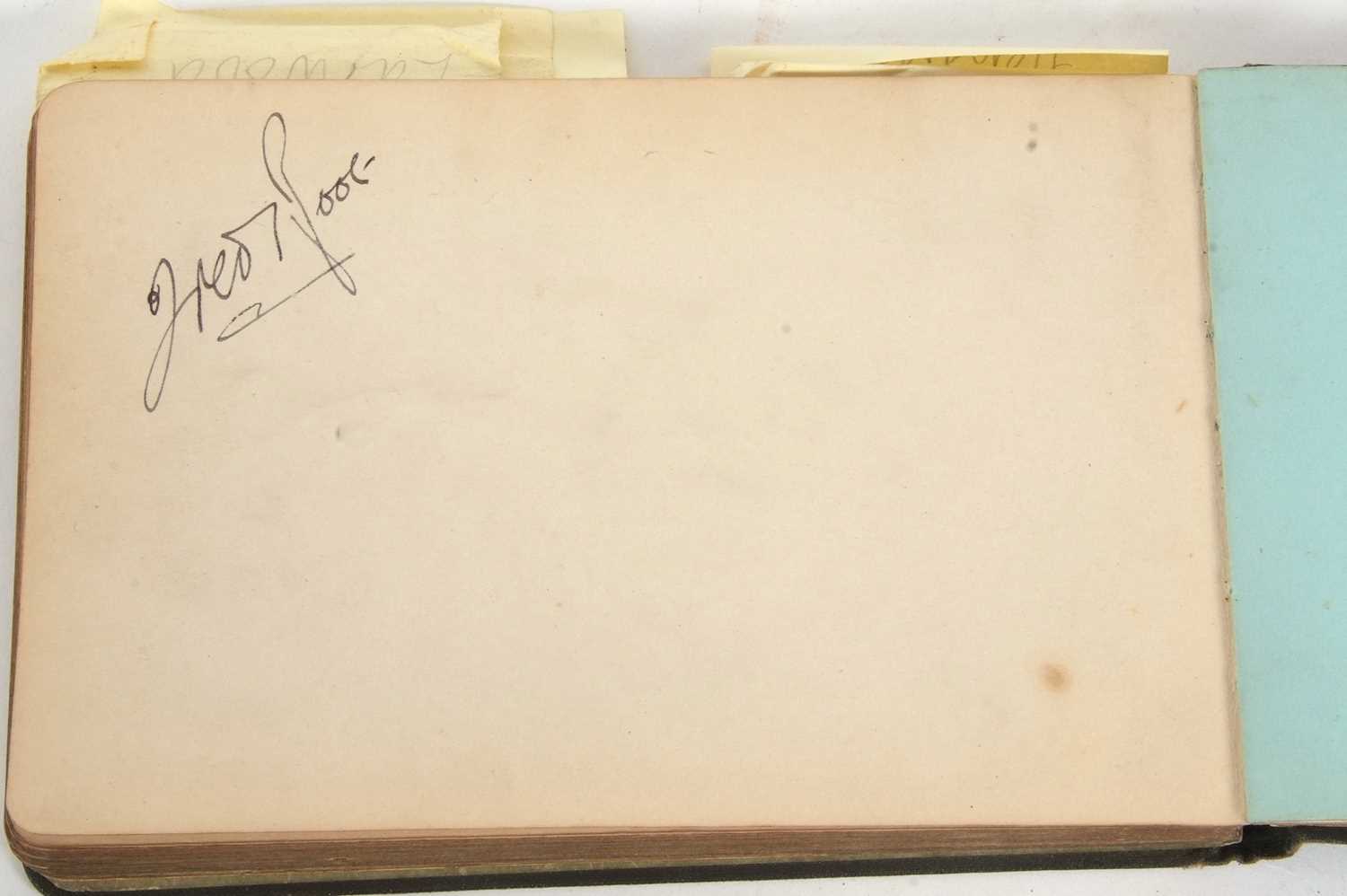 Autograph album containing various signatures of England cricketers including Fred Root, England and - Image 14 of 21