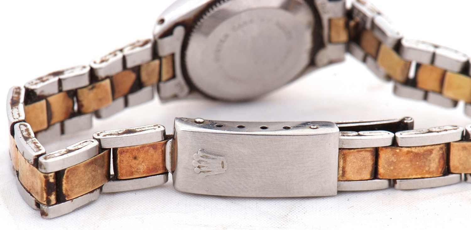 A ladies Tudor Princess Oyster date, it has an automatic movement, a Rolex stamped bracelet clasp - Image 5 of 8