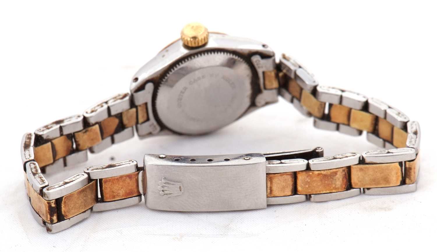 A ladies Tudor Princess Oyster date, it has an automatic movement, a Rolex stamped bracelet clasp - Image 4 of 8