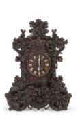 Camerer Kuss, Tritschler & Co, 522 Oxford Street, London, a Black Forest cuckoo clock of eleborate
