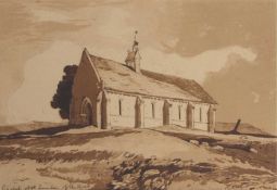 Vincent Brooks, after John Sell Cotman (1782-1842), 'Chapel of St Quinton of the Rock from South