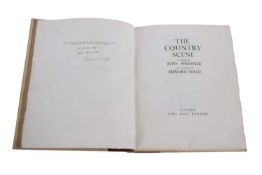 JOHN MASEFIELD AND EDWARD SEAGO: THE COUNTRY SCENE, London, Pall Mall, 1937. Signed by both