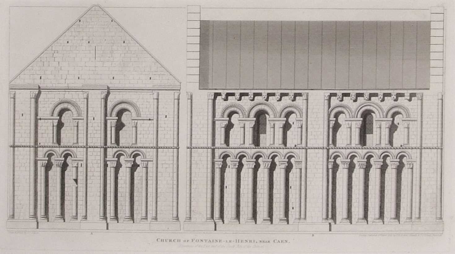 John Sell Cotman (1782-1842), 'House in the Rue St Jean, at Caen' (plate 65), 'Screen in the - Image 6 of 6