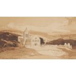 Vincent Brooks after John Sell Cotman, 'Ferriers, near Domfront', lithograph, after Cotman's etching