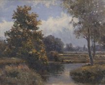 Campbell Archibald Mellon (1876-1955), inscribed on backboard 'Admiral Park Chelmsford', oil on