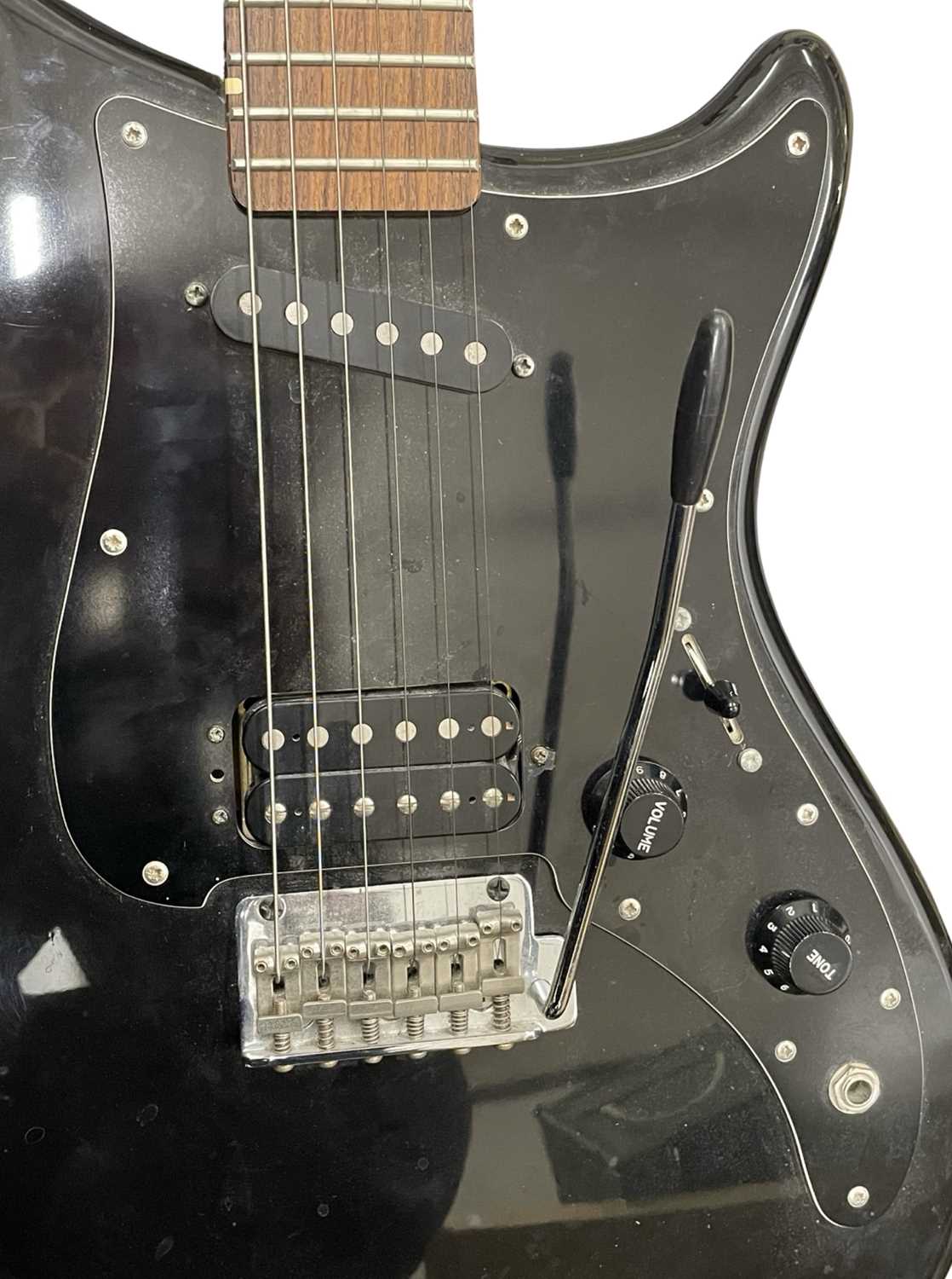 A 1990s Westone Prestige Series Cutlass Custom electric guitar in black. Serial number: WP00054 Some - Image 4 of 8