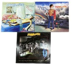 Three Marillion 12" vinyl LPs, to include: - Fugazi, 1984, EMI, EMC 24 00851 - Misplaced