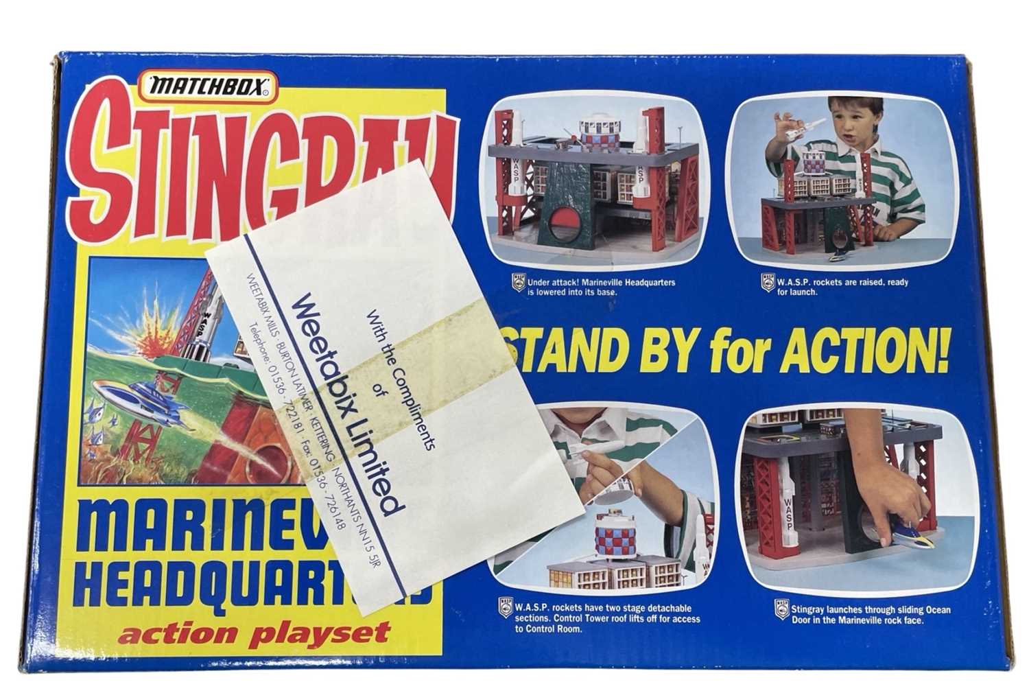 A boxed Stingray Marineville Headquarters playset, in original shipping carton. - Image 2 of 2