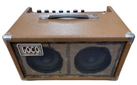 A 1970s Aria Loco Micro Bass Amp, model 6162B