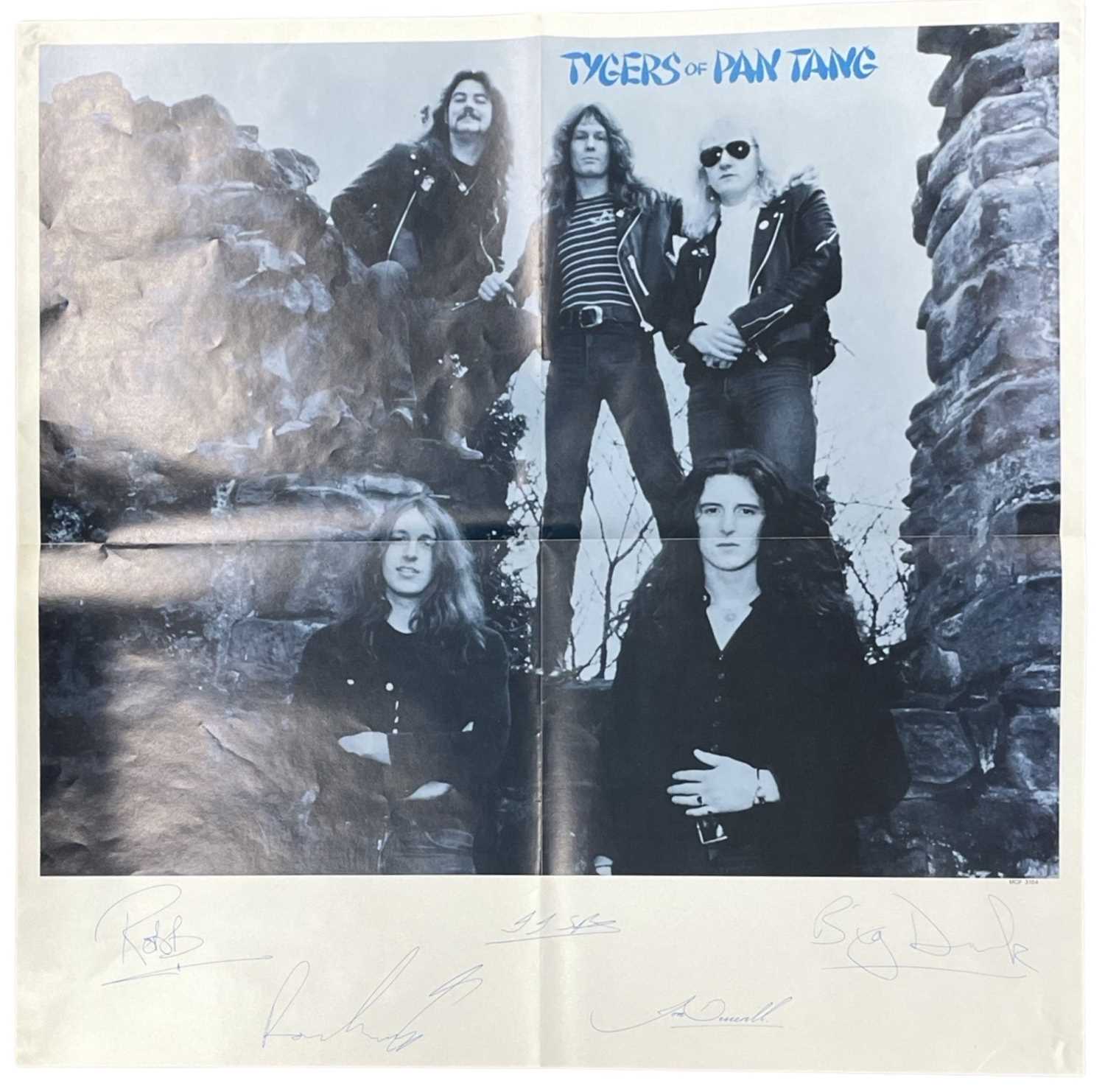 Five Tygers of Pan Tang 12" vinyl LPs, to include: - Wild Cat, 1980, MCA, MCL 1610 - Spellbound, - Image 2 of 3