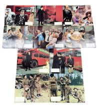 A set of 8 Mutiny On The Buses lobby cards, plus 2 others