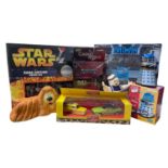 A mixed lot of various film and TV toys, to include: - A Limited edition Star Wars Saga Edition
