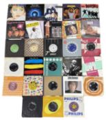 A mixed lot of various 1960s-1980s pop and rock 7" singles, to include: - The Beatles - The Who -