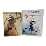RALPH STEADMAN: 2 inscribed first titles: LITTLE.COM, London, Andersen Press, 2000; TREASURE ISLAND,