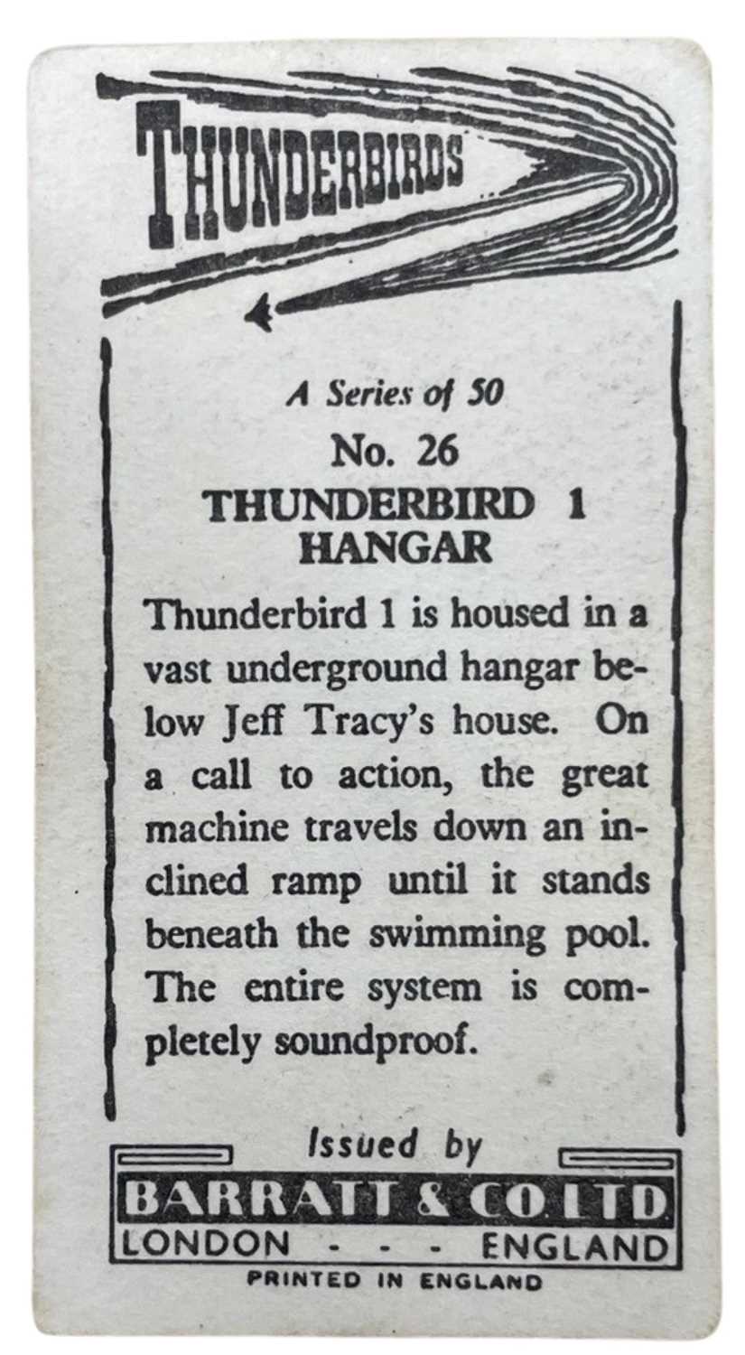 A set of 50 1967 Thunderbirds Confectionary Cards by Barratt and Co - Image 2 of 2