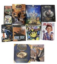 A mixed lot of various pop-up books, to include: - Harry Potter and the Half Blood Prince - MAD