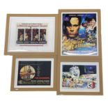 Four reproduction print film posters, to include: - Strictly Ballroom - A Streetcar Named Desire -