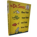DR SEUSS: ONE FISH, TWO FISH, RED FISH, BLUE FISH, England, First Book Club Edition, 1970.
