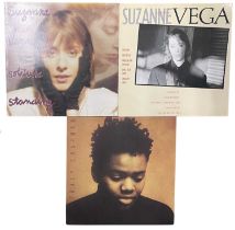 Three 12" vinyl LPs, to include: - Tracy Chapman: Self Titled, 1988, Elektra, EKT44 - Suzanne